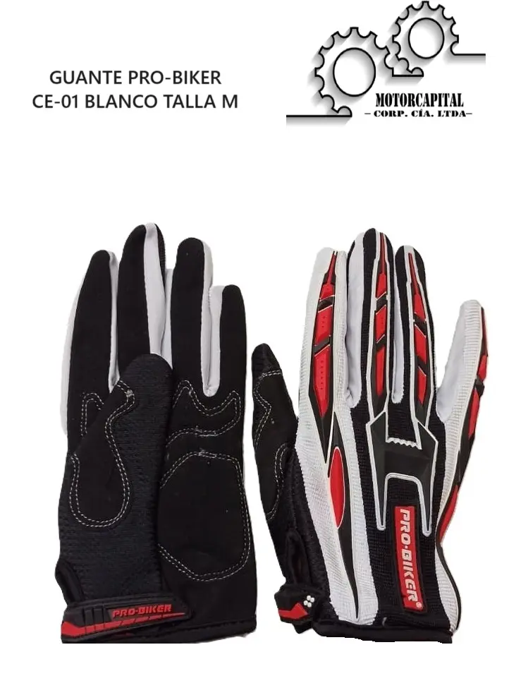 GUANTE PRO-BIKER TALLA "M"