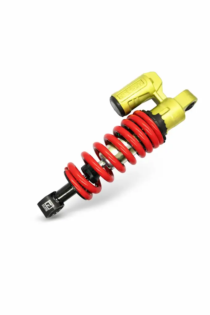 AMORTIGUADOR CENTRAL MONOSHOCK PULSAR 200NS (DORADO RESORTE ROJO LT: 340 mm)