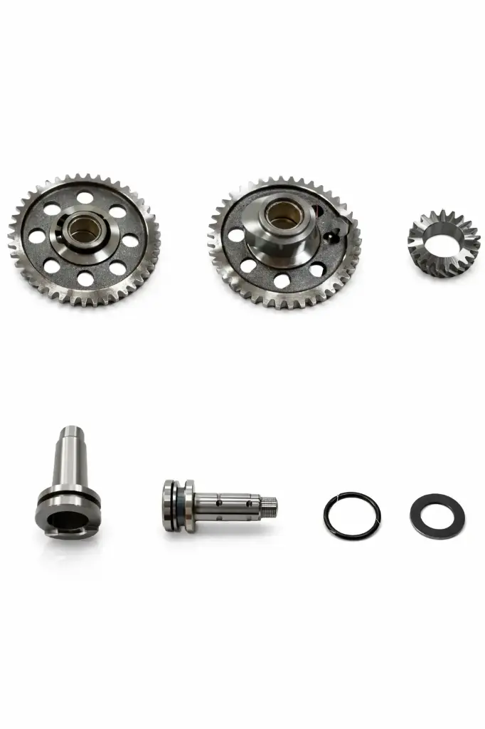 ARBOL DE LEVAS CG125 - CG200 (3PZ - 44T/22T)