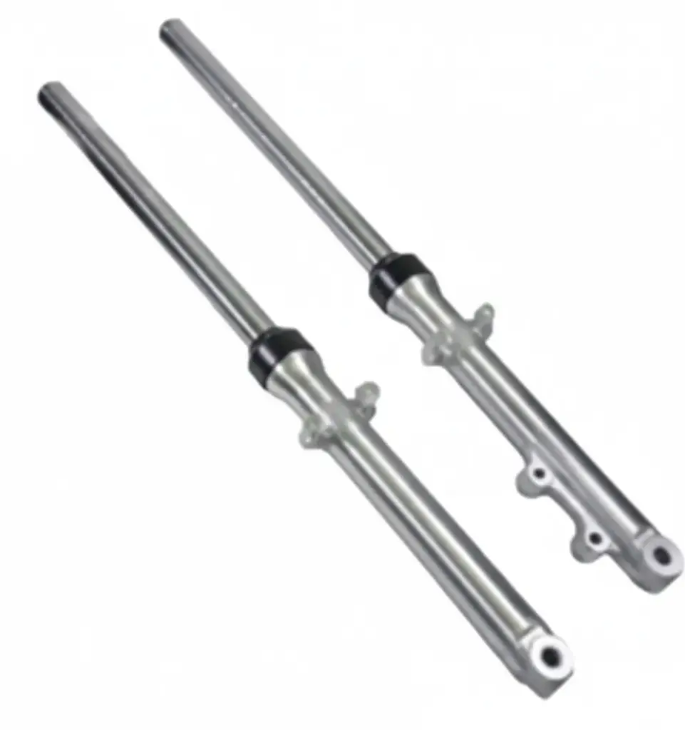 BARRAS TELESCOPICAS I/D CROMADA - DISCO GN125