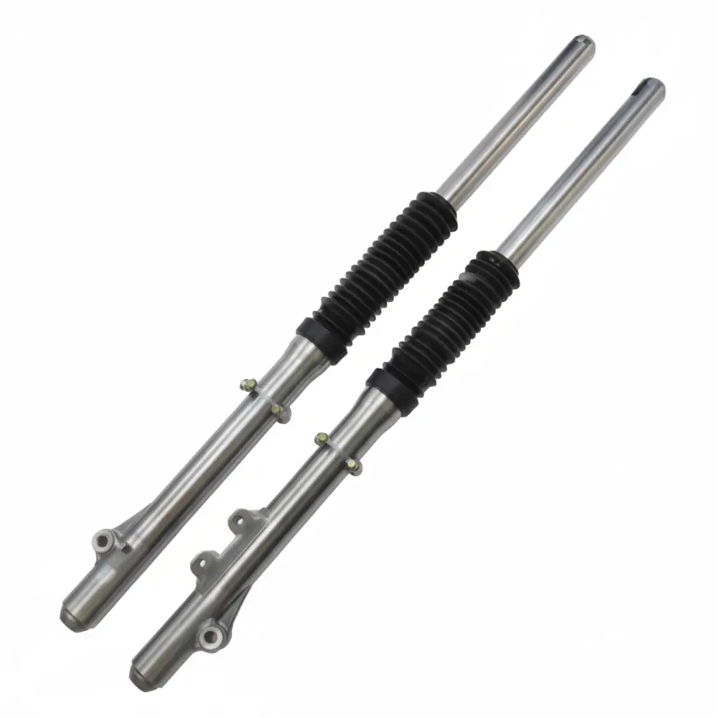 BARRAS TELESCOPICAS I/D CROMADA - DISCO CG200 - GY200 