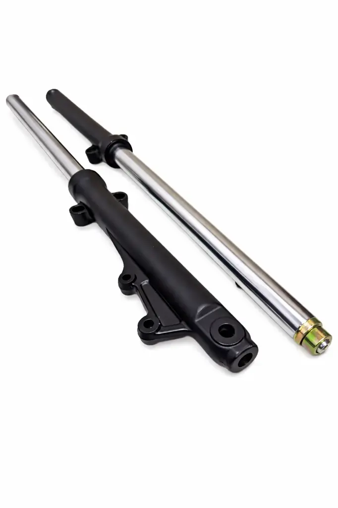 BARRAS TELESCOPICAS I/D NEGRA - DISCO PULSAR 135LSL (T: 723 mm -ØT:30 mm - ØE:12,1 mm)