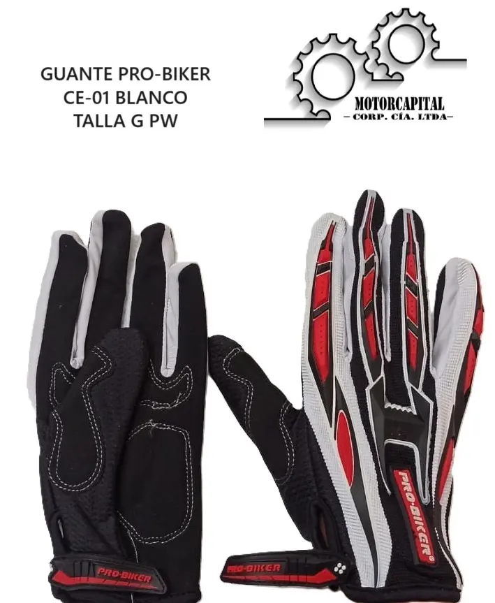 GUANTE PRO-BIKER TALLA "G"