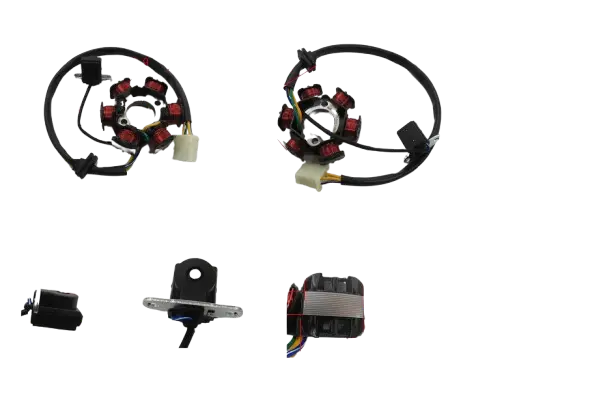 BOBINA DE CORONILLA 4 PIN XY125-30A 2016 (6 MODULOS - 2 HUECOS - 1 PULSER) 