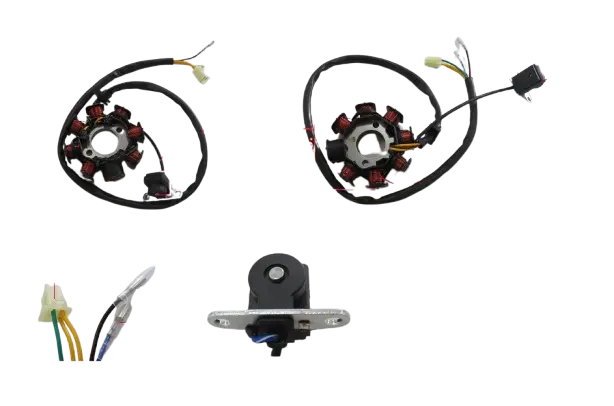 BOBINA DE CORONILLA 5 PIN  GY6-125( 8 MODULOS - 2 HUECOS - 1 PULSER )