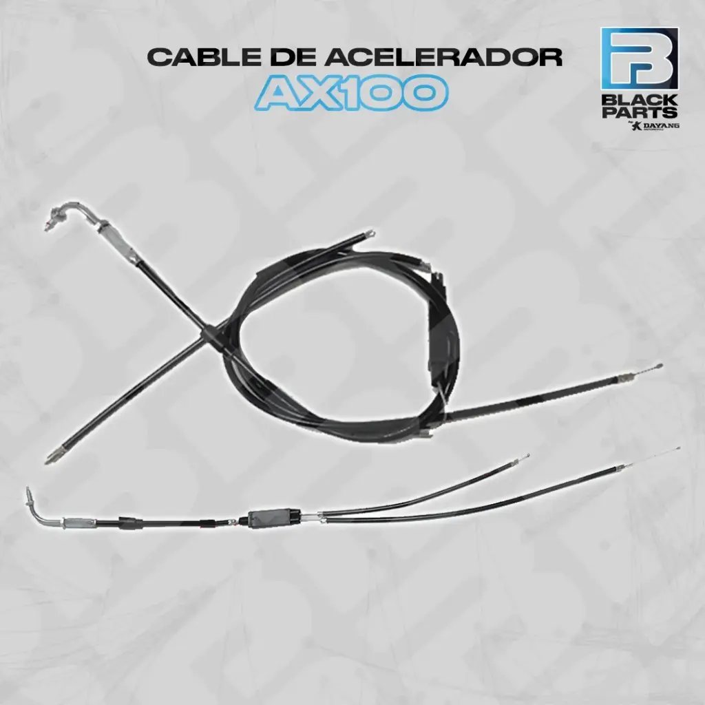 CABLE DE ACELERADOR  AX100 2012 (LT: 1234 mm )