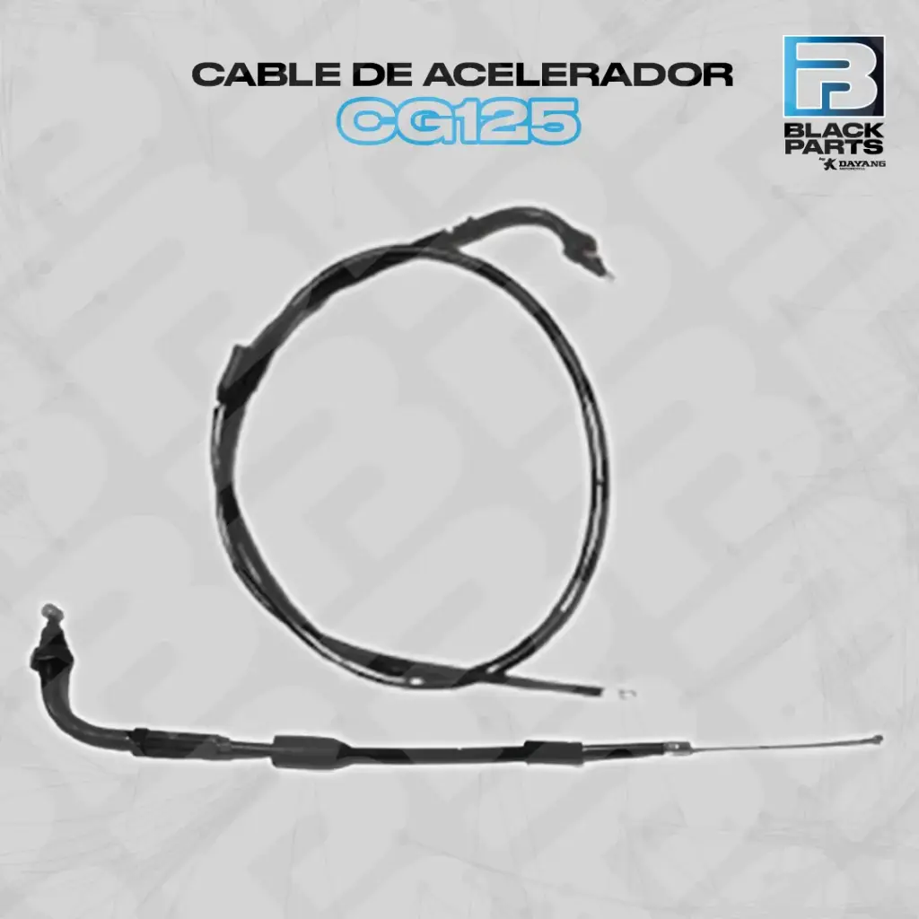 CABLE DE ACELERADOR  CG125 ( LT: 1045 mm)