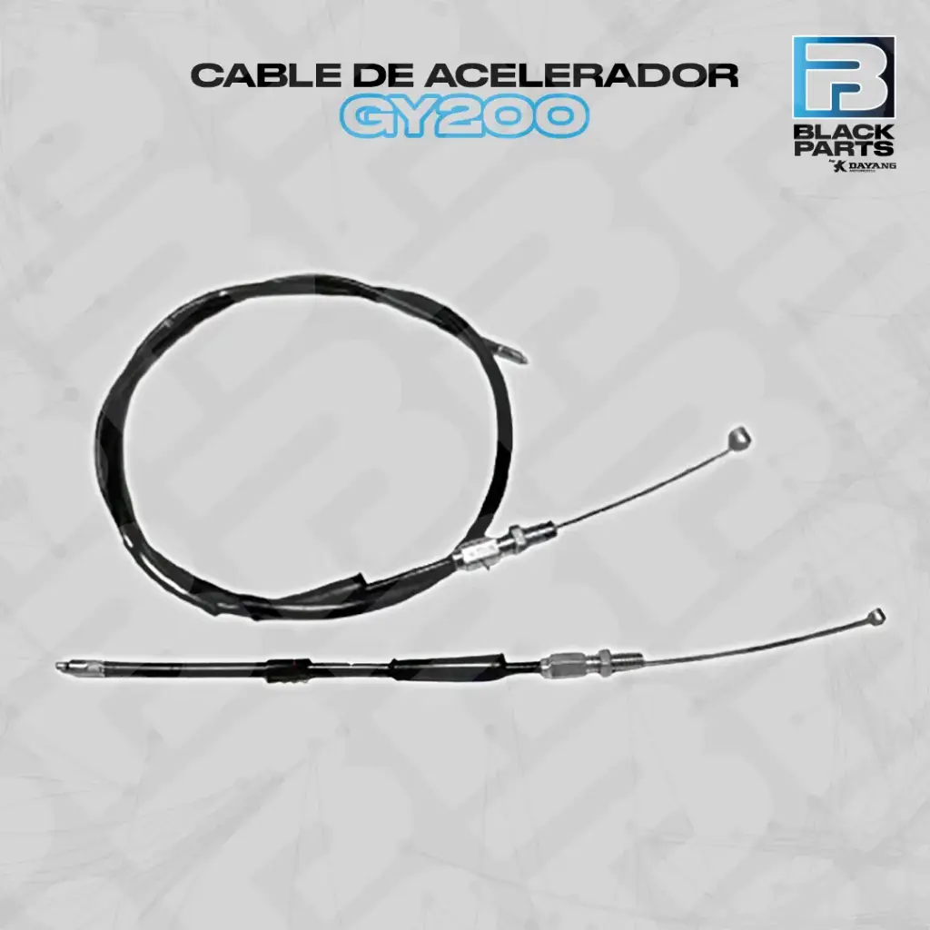 CABLE DE ACELERADOR  GY200 (LT: 1090 mm - M8)