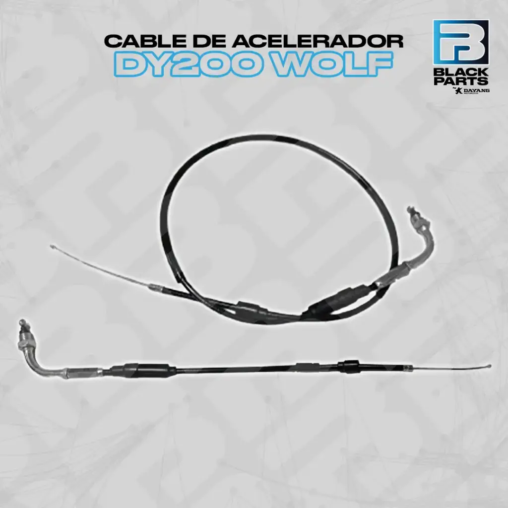 CABLE DE ACELERADOR  DY200 WOLF (LT: 945 mm) 