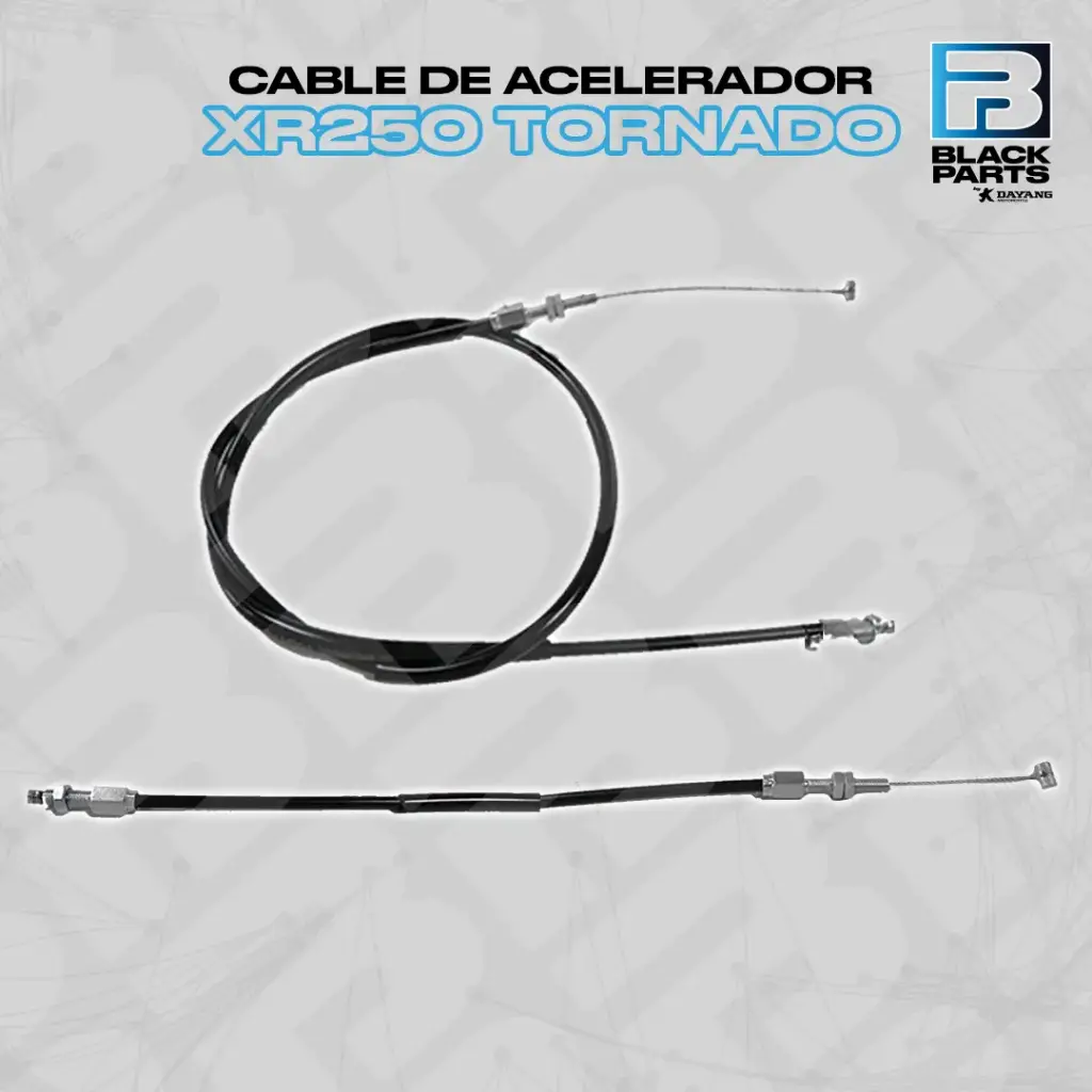 CABLE DE ACELERADOR  XR250 TORNADO 2012 (LT: 1080 mm / 1065 mm)