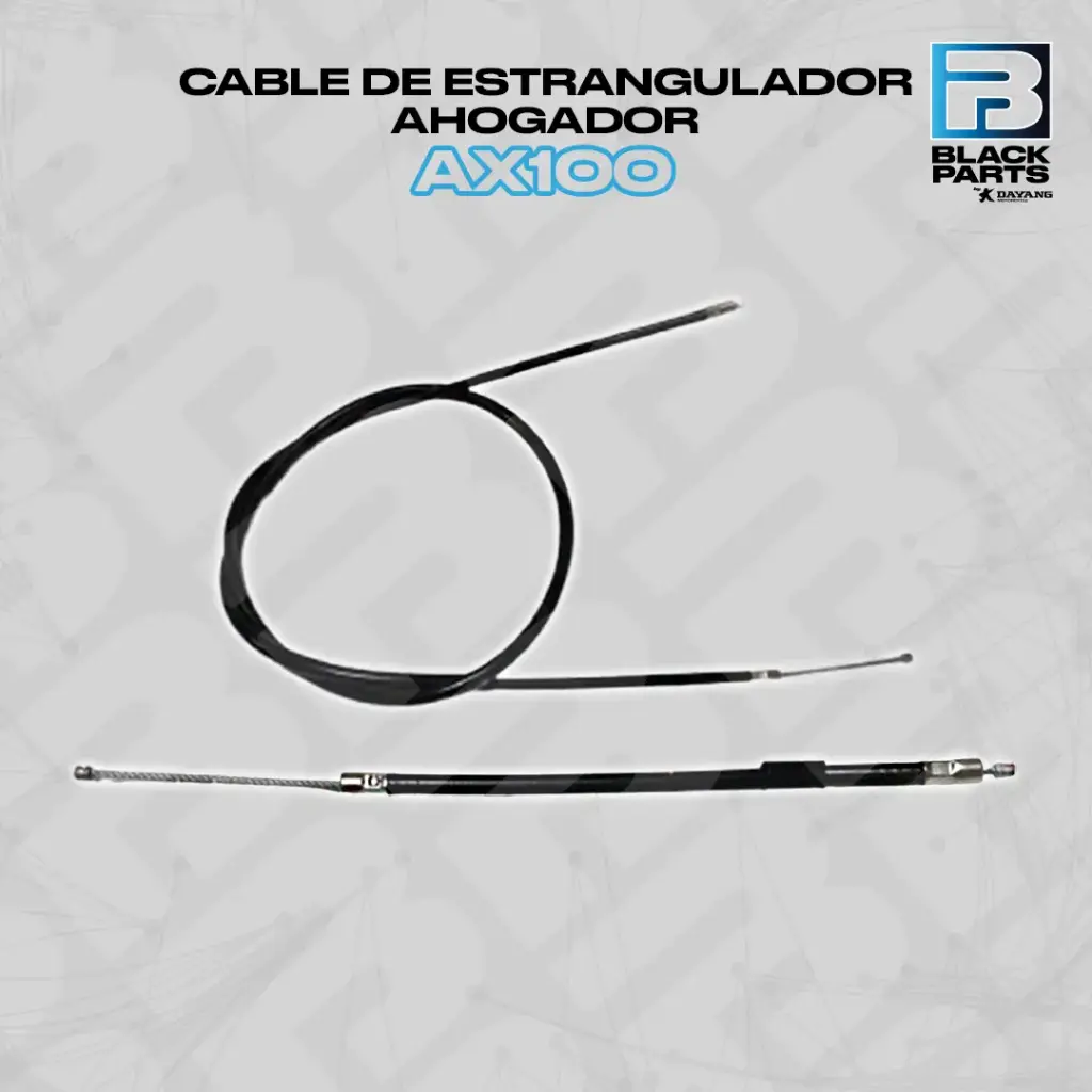 CABLE DE ESTRANGULADOR  AHOGADOR  AX100 2012 (LT: 980 mm )
