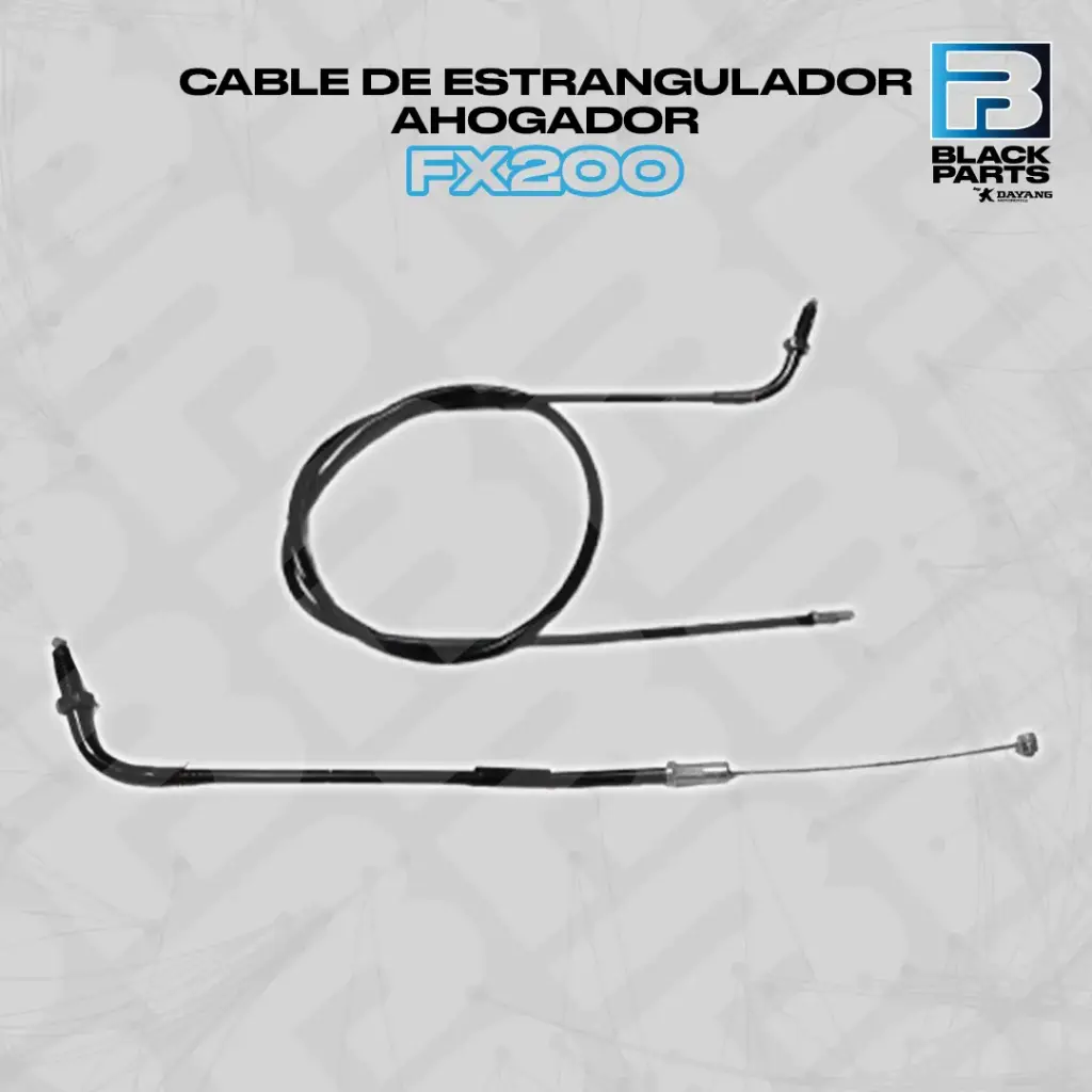 CABLE DE ESTRANGULADOR  AHOGADOR  FX200 (LT: 1045 mm )