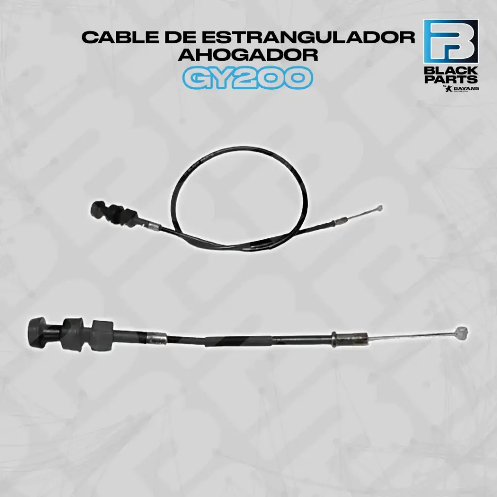 CABLE DE ESTRANGULADOR  AHOGADOR  GY200 (LT: 845 mm )