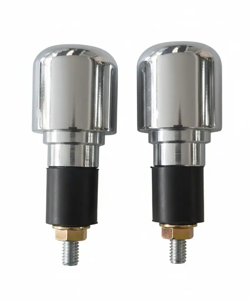 TOPE DEL TIMON PLATEADO