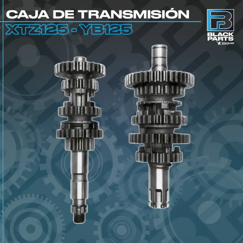 CAJA DE TRANSMISION  XTZ125 - YB125 