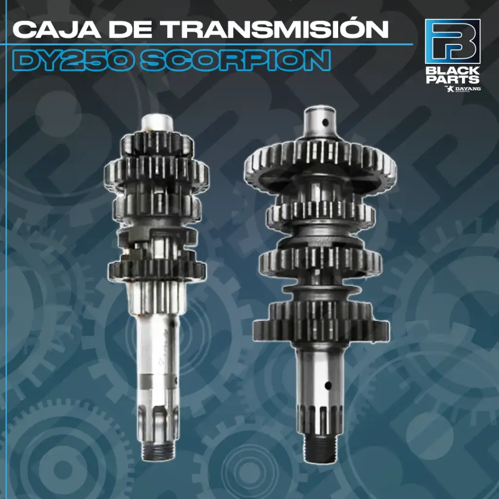 CAJA DE TRANSMISION - DY250 SCORPION 