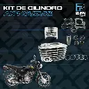 KIT DE CILINDRO (INCLUYE KIT DE PISTÓN, CILINDRO+JUNTA+ANILLO+PIN) AX4/GD115 EVO (SUZUKI)
