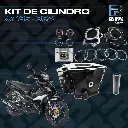 KIT DE CILINDRO (INCLUYE KIT DE PISTÓN, CILINDRO+JUNTA+ANILLO+PIN) CABALLITO XY125-30A / VYA125-F8 / VYA125-C9 / RANGER 125SR 