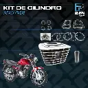 KIT DE CILINDRO (INCLUYE KIT DE PISTÓN, CILINDRO+JUNTA+ANILLO+PIN) CB1 125 