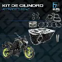 KIT DE CILINDRO (INCLUYE KIT DE PISTÓN, CILINDRO+JUNTA+ANILLO+PIN) DY200 WOLF 