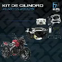 KIT DE CILINDRO (INCLUYE KIT DE PISTÓN, CILINDRO+JUNTA+ANILLO+PIN) PULSAR 200NS 