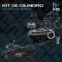 KIT DE CILINDRO (INCLUYE KIT DE PISTÓN, CILINDRO+JUNTA+ANILLO+PIN) PULSAR 135LS 