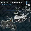 KIT DE CILINDRO (INCLUYE KIT DE PISTÓN, CILINDRO+JUNTA+ANILLO+PIN) BOXER 150 
