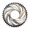 CATALINA WY125 / 428H - 42T / ACERO CARBONO PULIDO