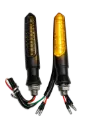 GUIA DIRECCIONAL LED AMARILLA - (LUZ BLANCA POSTERIOR)