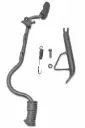 ESTRIBO DELANTERO COMPLETO  - MT110
