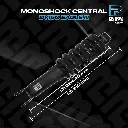 AMORTIGUADOR CENTRAL MONOSHOCK CENTRALDY150 EAGLE III 2022 (NEGRO MATE CON RESORTE NEGRO LT: 310 mm)