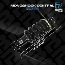 AMORTIGUADOR CENTRAL MONOSHOCK CENTRALGP200 (NEGRO CON RESORTE NEGRO LT: 270 mm)