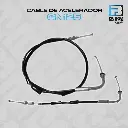 CABLE DE ACELERADOR  GN125 2012 (LT: 1015 mm )