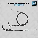 CABLE DE ACELERADOR  EN125 (LT: 975 mm)