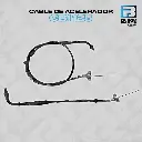 CABLE DE ACELERADOR  CB1 125 (LT: 1060 mm) 