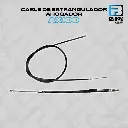 CABLE DE ESTRANGULADOR  AHOGADOR  AX100 2012 (LT: 980 mm )