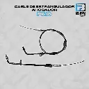 CABLE DE ESTRANGULADOR  AHOGADOR  FZ16 2013 (LT: 880 mm )